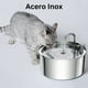 thumbnail image 3 of Bebedero Gato Automático Acero Inox Llave Silenciosa, 3 of 8