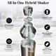 thumbnail image 4 of Coctelera Bare Barrel 760 ml Plateado – Set de Regalo, 4 of 9