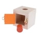 thumbnail image 1 of Montessori Toys Kids Educación Temprana Material didáctico Cubo Juguete de madera Naranja, 1 of 5