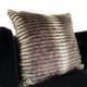 thumbnail image 3 of Cojín Plutus Brands con piel de animal gris, gris Plutus y topo, 3 of 3