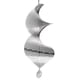 thumbnail image 2 of 1pc, Creative Wind Spinner Metal Garden Spinner Outdoor Courtyard Decoration Hanging Decoration, Garden Patio Decoration, Send Friends And Relatives To Commemorate The Wind Chimes, Memorial Gifts, Out, 2 of 2