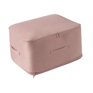 Bothyi - Bolsa Organizadora De Autocompresión Con Cremallera, Bolsa De Almacenamiento Para Mantas, Ropa De Cama, Juguetes, Color Rosa