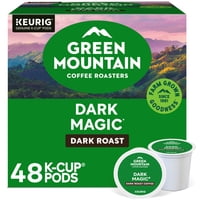 Green Mountain Coffee Roasters - Cápsulas De Café Green Mountain Dark Magic 48 K-Cup Keurig, Paquete De 2
