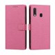 thumbnail image 2 of Cartera para Samsung Galaxy A20e con Bolsillo de Tarjetas, Rojo Rosa, 2 of 6