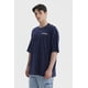 thumbnail image 3 of Polera Hombre Print Oversize Azul, 3 of 4