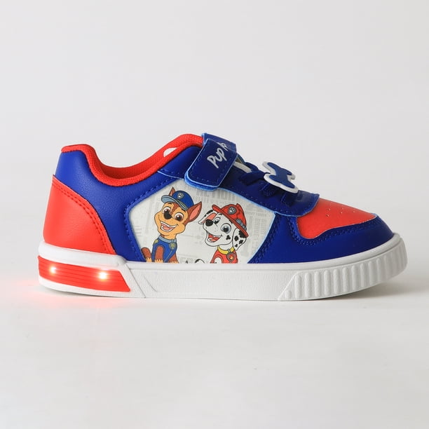 Zapatilla Luces Niño Chase & Marshall Azul Paw Patrol