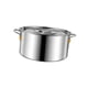 thumbnail image 4 of Cater Stew Soup Hervir Pan Utensilios De Cocina Fondo Compuesto Olla Para El Hogar 3.5L, 4 of 5