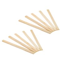 Bothyi - 10 Uds Tiras De Masa Medidoras Rodillo De Barro Artesanía Pies Guías De Rodillo De Madera