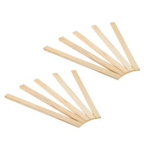 Bothyi - 10 Uds Tiras De Masa Medidoras Rodillo De Barro Artesanía Pies Guías De Rodillo De Madera