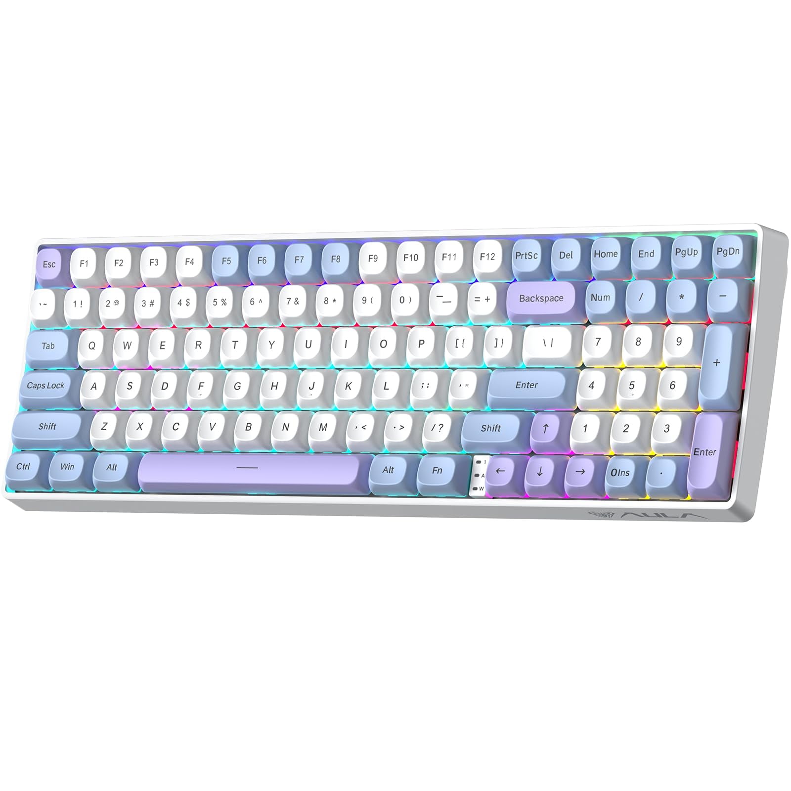 Teclado Inalámbrico Para Juegos Blueenss Aula S100 Pro Red Switch