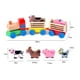 thumbnail image 3 of Juguete Tren De Madera Con Animales De Granja Infantil, 3 of 3