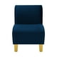 thumbnail image 2 of Poltrona Soft 1C Felpa 01 Azul Marino, 2 of 4