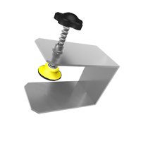 Ioensy - Abrazaderas De Instalación Frontal De Cajón De Gabinete Ajustable Para Carpintería 13Cm