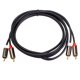 thumbnail image 3 of Cable De Audio De 2 RCA Macho A 2 RCA Macho, Resistente, Auxiliar, Para Altavoces Domésticos, 300 Cm, 3 of 5