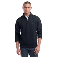 Sudadera Tommy Hilfiger Para Hombre, Manga Larga, Forro Polar, Color Negro, Talla Xs