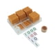 thumbnail image 4 of Juego De Banco De Matemáticas Montessori Con Cuentas Doradas Para Niños En Edad Preescolar, 4 of 5