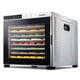 thumbnail image 1 of Deshidratador de alimentos Ivation, 10 bandejas, 1000 W, con temporizador y control de temperatura, 1 of 3