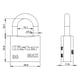 thumbnail image 2 of Candado Oister MAX 30mm, 2 of 4