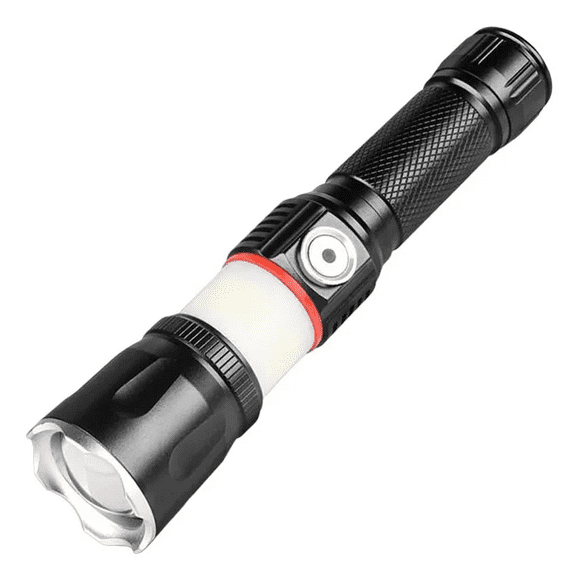 Linterna Manual Recargable Led Flashlight 360°multifuncional