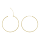 thumbnail image 3 of Aros Argolla De Plata 925 Baño Oro 18k 50mm Regalo Mujer #3, 3 of 3