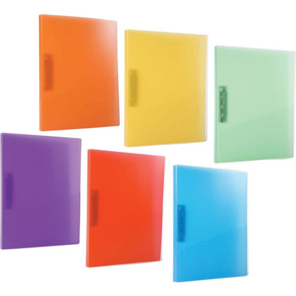 Clamp Binder Filexec 6192, juego de 6 colores esmerilados, varios colores