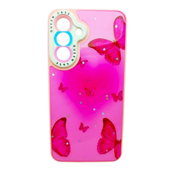 Carcasa gel Para Samsung A36 5G mariposas Rosas