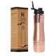 thumbnail image 1 of Botella de Cobre HealthGoodsIn 1000 ml con Sorbete, 1 of 8