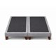 thumbnail image 4 of Base De Cama Europea 2 Plazas Dividida 190 Cm Largo - Gris Plata, 4 of 5