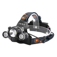 Genérico - Linterna Cintillo Led Cree Tecnolab Recargable Tl303 Linterna Negro Luz Blanco