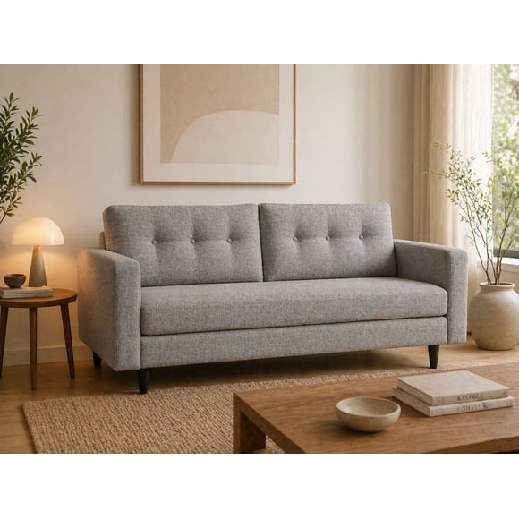 Sofa 3 Cuerpos Paris - Perla Repelente a Liquidos
