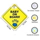 thumbnail image 2 of Pegatina Autoadhesiva Señal De Bebe Abordo Para Coches Autos, 2 of 3