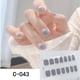 thumbnail image 1 of Y2K Spring Summer Nail Strips 3D Fashion Nail Strips Full Wraps Nail Polish Sticker Self Adhesive Nail Art Decal Strip For Women Nail Art DIY, 1 of 3