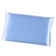 thumbnail image 5 of Funda de almohada de satén de seda sintética de color liso 51 x 66 cm azul, 5 of 5