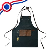 Wayu - Delantal Premium Ajustable 62X78Cm Parrilla Cocina Bbq