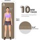 thumbnail image 2 of Mat de Yoga Gruper NBR Antideslizante, 2 of 3