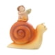 thumbnail image 1 of Figura De Animalito De Jardín En Miniatura, Bonita Figura En Miniatura Para Casa, Maceta, Jardín, 5,5 X 3 X 6 Cm, Caracoles, 1 of 3