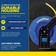 thumbnail image 4 of Manguera de aire Goodyear retráctil de goma SBR de 1/2 pulgada x 65 pies, 4 of 7