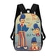 thumbnail image 1 of Bienvenido a Casa Wally Darling-theme Backpack, Campus style schoolbag Bookbag with Adjustable Shoulder Straps And Large Zip Compartment, Unisex Travel Bags., 1 of 6