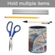 thumbnail image 5 of Buenos Presagios-theme Cylinder Pen Holder Pencil Organizer with Flannel Lining PVC Leather Material Cardboard Base for study work 10*8CM, 5 of 6