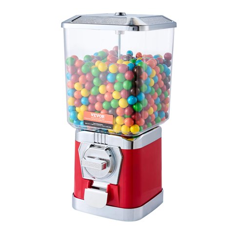 Máquina Expendedora De Caramelos Vevor 17H Home Candy Vending Pc Red Kids