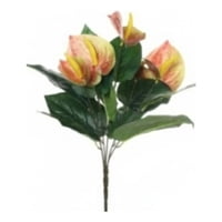 Genérico - Ramo Floral Artificial Anthurium Adorno Decorativo Jhn