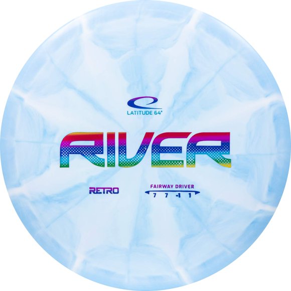 Disc Golf Fairway Driver LATITUDE 64 Retro Burst River