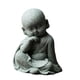 thumbnail image 2 of Estatuilla De Monje, Estatua De Buda, Artesanías, Coche De Casa De Té Hecho A Mano Para Meditación Delicada, 2 of 3