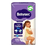 Babysec - Pañales Premium Xxg