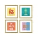 thumbnail image 1 of Marco de Foto Dorado 15X15 cm, 1 of 6