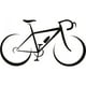 thumbnail image 1 of Decomural Racing Bike Silhouette Cycling Sports WS-18729, 1 of 2