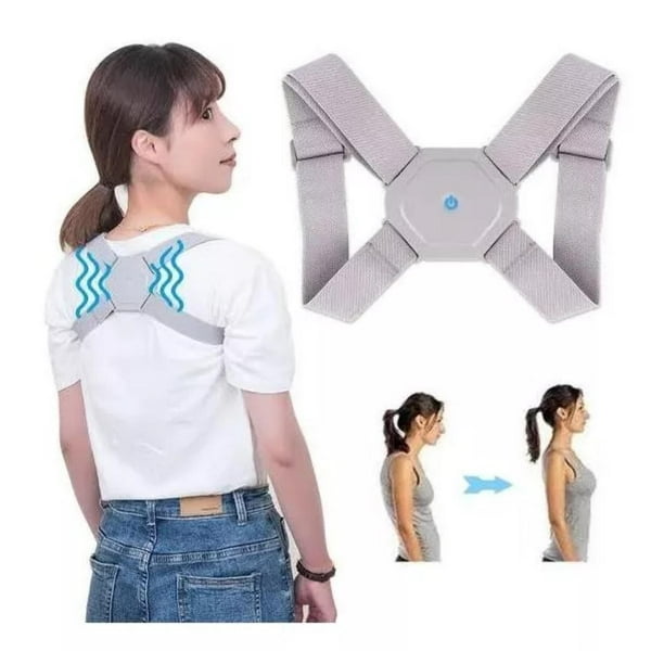 Corrector De Postura Ajustable Electrico USB Clavicula ...