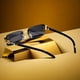 thumbnail image 3 of POLASUP GAFAS LENTES DE SOL Gafas de sol retro unisex, pequeñas gafas de sol rectangulares estilo años 90, gafas de sol retro lindas de estilo estrecho, 3 of 9