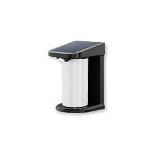 Pro Outdoor - Aplique Solar Vertical Contra Agua Con Base Con Sensor Movimiento