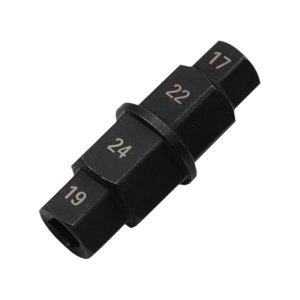 Magideal - Llave De Husillo Para Motocicleta De 17/19/22/24 Mm, Adaptador De Enchufe De Husillo, Herramienta De Extracción Para Reparación De Motocicletas, Fácil